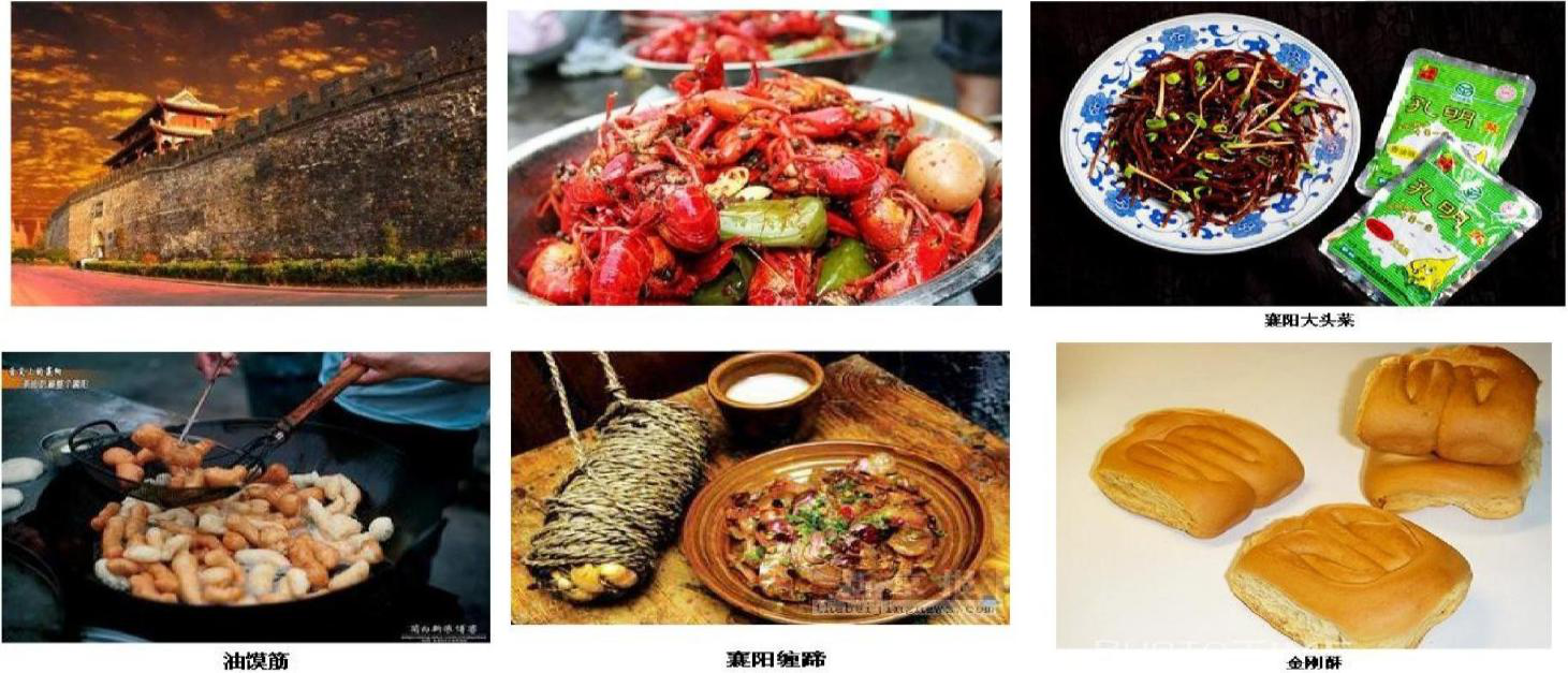 湖北古隆中、唐城、香水河、襄阳古城