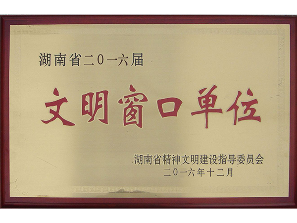 文明窗口单位